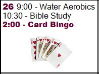HearthstoneVil's tweet image. Calling all Hearthstone residents. Come on down to the clubhouse tomorrow, Friday, at 2:00 to play Card Bingo. 
8❤️ 7♠️ 2♦️ J♣️ #hsv #cardbingo #seniorliving