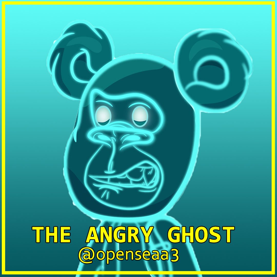 Angry Ghost
#nftgallery #contemporaryart #nftnews #nftgiveaway #raredigitalart #rarible #btc #cryptonews #nftsstories #digitalartist #digitalcollectibles #defi #modernart #nftmarketplace #design #animation #polygon #artgallery #abstractart #dart #cryptotrading #nonfungibletokens