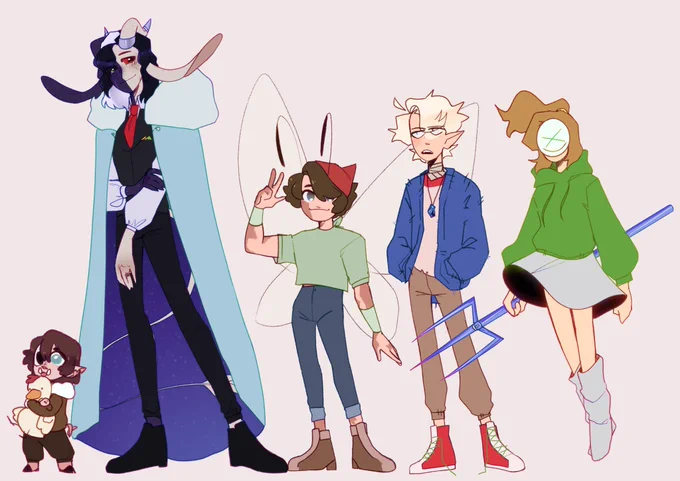 So, I started doing the little, character lineups since I started watching mcytsSo I wanted to do a little,, throwback too see how much my style and designing changedJanuary 2021 vs August 2021January 2022 vs August 2022 