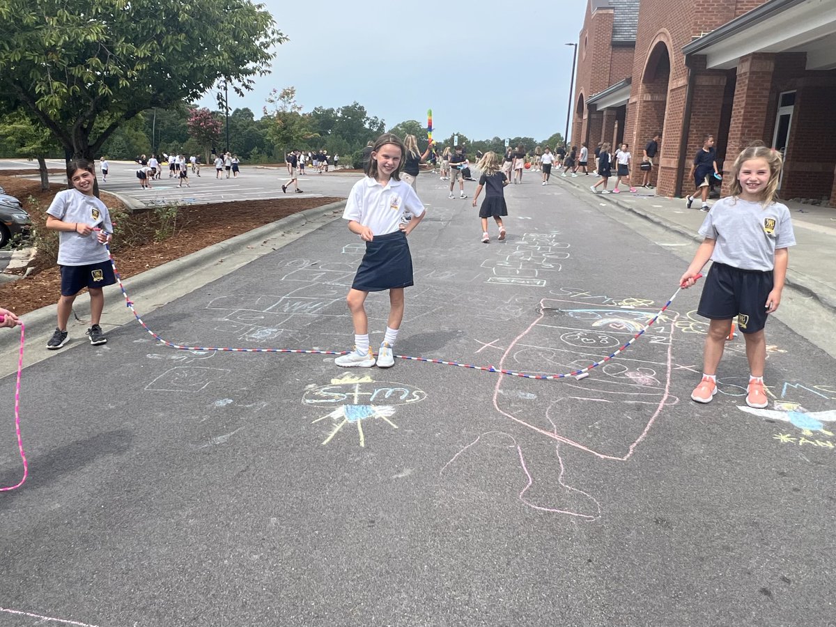 StMSCary's tweet photo. Nothing warms the heart like the sight of happy children at play! StMS recess is so much fun! #StMS2022 https://t.co/SNrItalLTB
