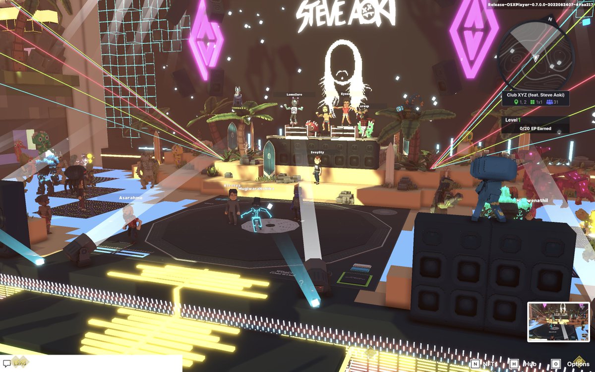 eyewasez's tweet photo. @TheSandboxGame @steveaoki I just participated in the #SandboxAlphaS3Giveaway for a chance to win 500 SAND! On stage with Steve Aoki, check out my screenshot below!
👇 https://t.co/6PPp5oDElf