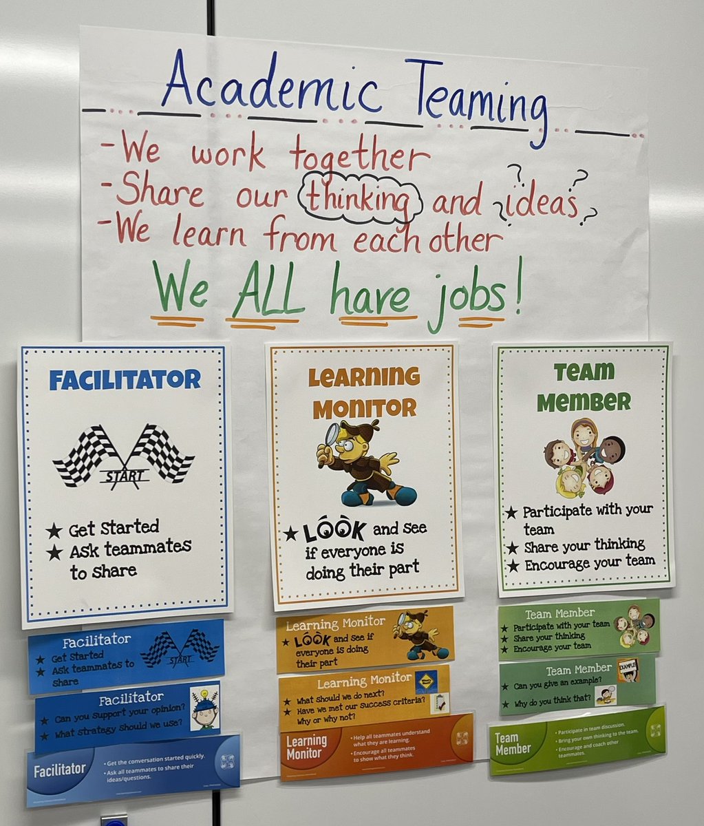 BartlettElemU46's tweet photo. 1st graders creating an anchor chart of their evolving understanding of Academic Teaming before working in teams this afternoon.  @sdu46 #u46rising https://t.co/mcgXiDbPX2