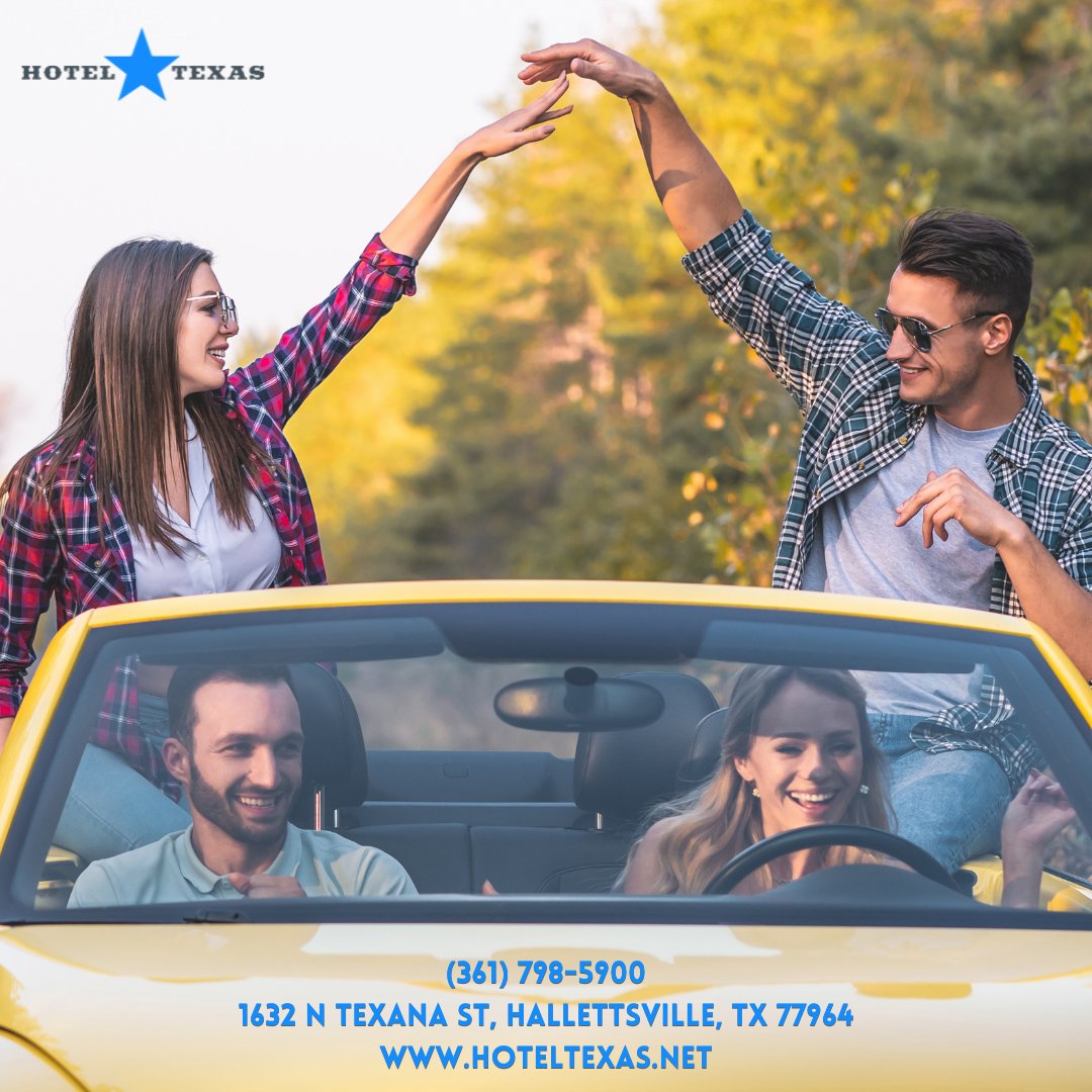 Have a break from work, and celebrate Labor Day with your best friends with an adventure here at Hallettsville! Stay with us at Hotel Texas we have comforting amenities so you can enjoy your stay.  😊
#hotels #staycation #travel #vacation #weekendgetaway #quickgetaway #HotelTexas
