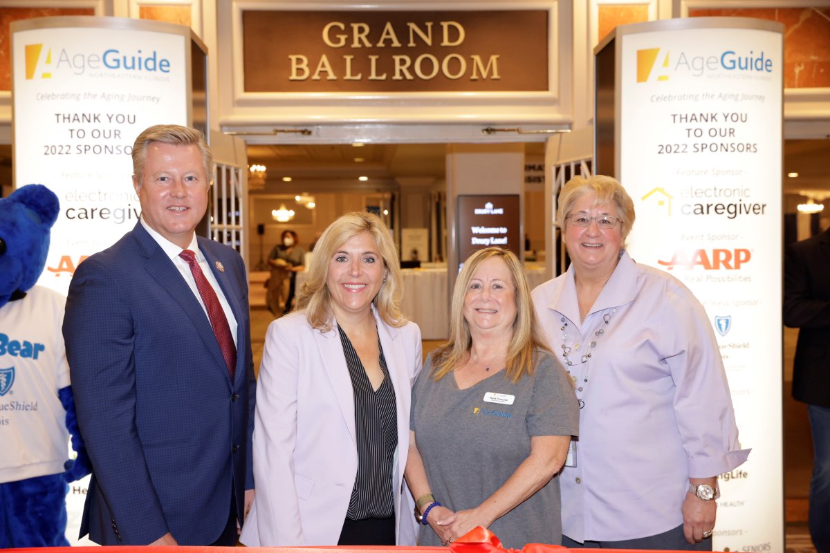 AgeGuide's tweet photo. A sincere thank you to @VoteTCH, @votesethlewis, @deannemazzochi, @EllmanforSenate and @StateRepDeb46 for attending the Senior Lifestyle Expo! AgeGuide was honored to have you there. We appreciate all that you do for older adults! #ILOlderAdults #AgingMatters #AgingInAmerica https://t.co/JO2a4c06la