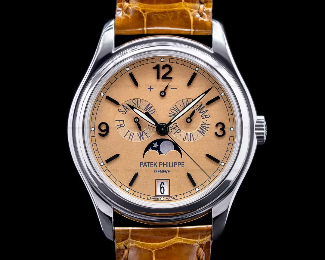 EuropeanWatchCo's tweet image. Patek Philippe Advanced Research 5450P Annual Calendar Platinum Salmon Dial Limited. bit.ly/3Covk5q 

#PatekPhilippe                                          
#AdvancedResearch                                
#Horology
#PatekPhilippe5450P
