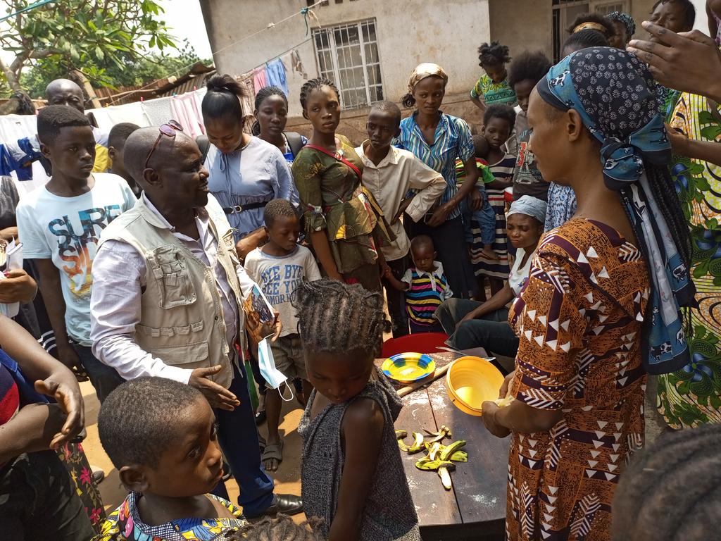 sklovwa's tweet photo. Le CB ai de Grand Kasaï sensibilise la communauté sur la consommation des aliments locaux pour la prévention de la malnutrition chez les enfants de 6 a 59 mois dans le Kasaï Oriental https://t.co/freObogSEh