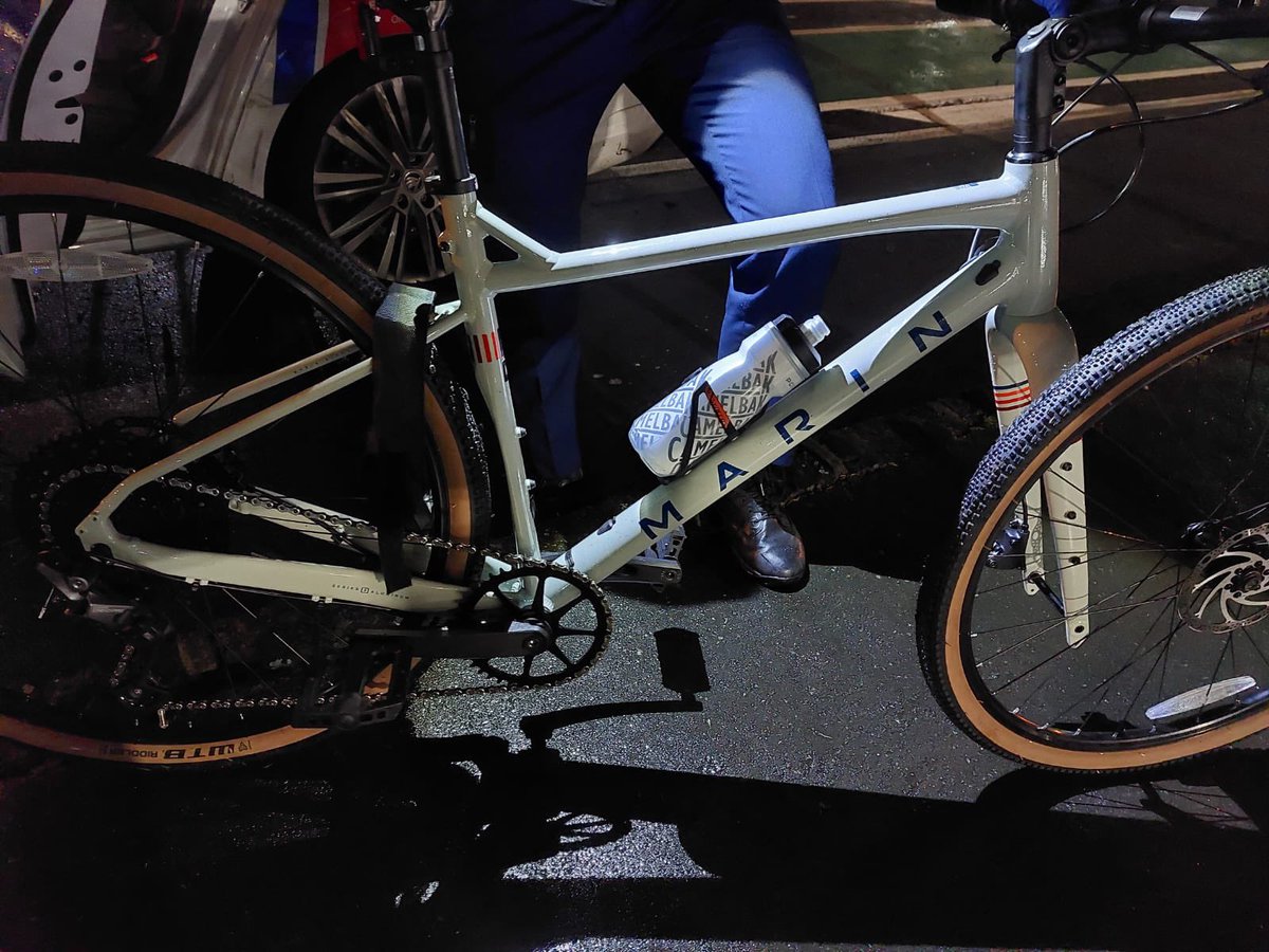 Jayson_Bryant's tweet image. If anyone knows the owner of this bike, stolen near the hospital, the police now have it. Possibly purchased from MYRide Grey Lynn recently. 
Would be great to retweet and get it back to its owner.
