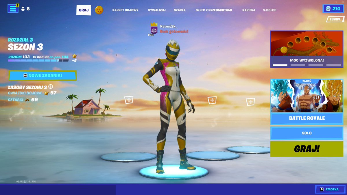 rabus2k's tweet photo. Dzień 10 zostawania prosem #Fortnite #Video #twitch #PGG #YOONJAEHYUK https://t.co/O1tl8x7Yax