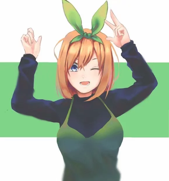 dr. Cahyo SantosoさんがTwitterに投稿した中野四葉(五等分の花嫁)のイラスト。