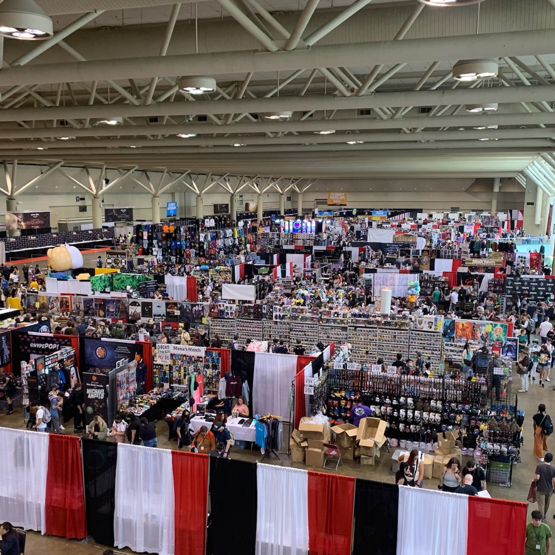 Welcome to Day 1 of #FANEXPOCanada2022 ! We are set up and ready for you guys and are so excited to kick off this weekend! Make sure to tag us in your posts, so we can see and share all the fun you are having at the show; see you out there!

#FANEXPOCanada #Toronto #FridayEve