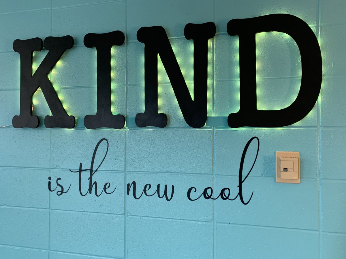 Samantha Shuman (@samshuman24) on Twitter photo Always a bright spot in her classroom! <a href="/MsGoushas/">Sydney Goushas</a> New neon sign to remind students that being kind is amazing!! #d100inspires 🦅💙💛 Always a bright spot in her classroom! <a href="/MsGoushas/">Sydney Goushas</a> New neon sign to remind students that being kind is amazing!! #d100inspires 🦅💙💛