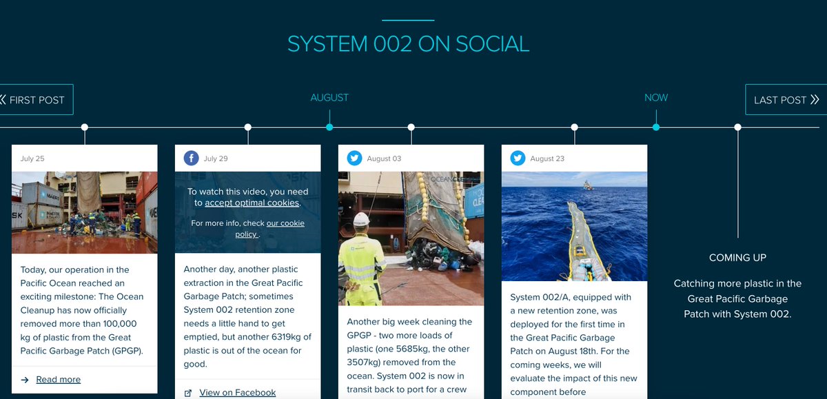 janaschmidtt's tweet photo. The ocean clean up gives regular updates on their social media accounts regularly so that you are able to easily keep up to date with their progress. #39canimals https://t.co/N24r6MJH3v