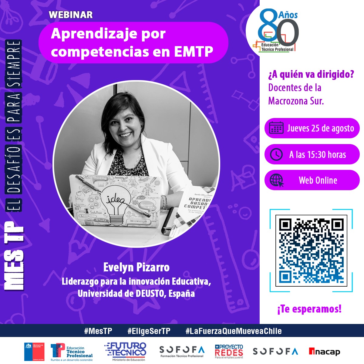 cristiaraya's tweet photo. En la #SemanaTP aprendiendo de la profesora #EvelynPizarro, especialista en aprendizajes por competencia. #RedFuturoTécnico https://t.co/PNYxCGqIQo