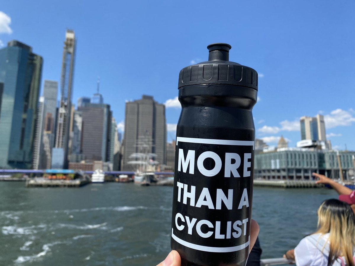More than a cyclist bidon visiting Manhattan <a href="/mrethanacyclist/">morethanacyclist</a> #morethanacyclist #Manhattan #nyc