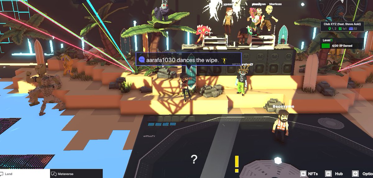 AarafFaraa's tweet photo. @TheSandboxGame @steveaoki job well done, I just participated in the #SandboxAlphaS3Giveaway for a chance to win 500 SAND! On stage with Steve Aoki, check out my screenshot below!
👇 https://t.co/FiV3HH1HJT