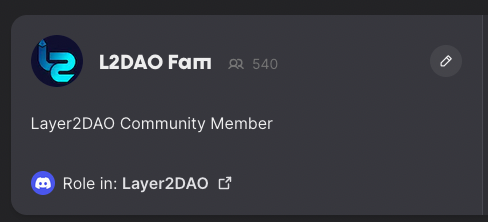 Hey #L2 Fam! We now have 540 verified <a href="/guildxyz/">Guild</a> Members in our #Discord community! 

The momentum has been amazing, we are the fastest growing in #Layer2

PS: #TwitterSpaces w #Guild to come in September :)

#L222 #DeFi 

S/O to <a href="/ikbenhan/">hanna</a> for joining our community to help us!