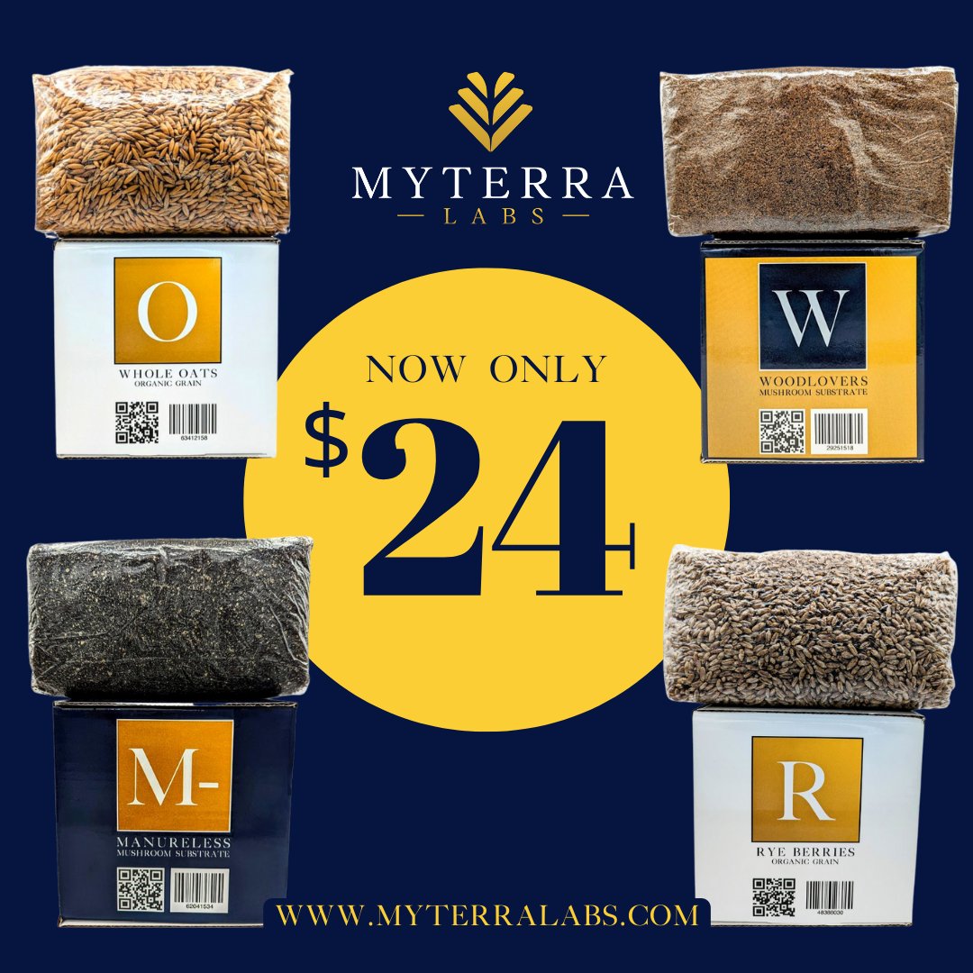 🚨PRICE DROP!
We're making mushroom growing more affordable! 
Try our premium sterilized substrates today! Link in Bio🍄

#mushrooms #pricedrop #growmushrooms
