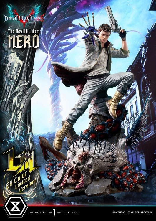 Devil May Cry 5 Nero EX Color Version Ultimate Premium Masterline 1:4 Scale  Statue