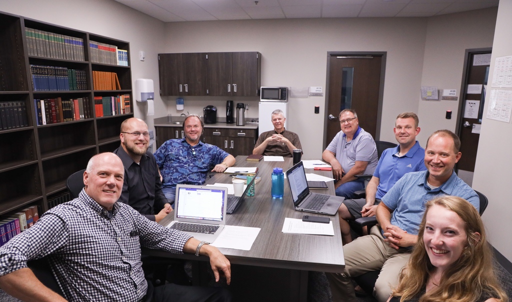 flbc_edu's tweet photo. It's a week of meetings and final prep here at FLBC before the academic year begins next week! We are blessed to have great faculty and staff who genuinely care about establishing students in the Word of God for a life of faith in Jesus Christ. #FLBC #FLBCfam #facultystaff https://t.co/fyL41fCwkY