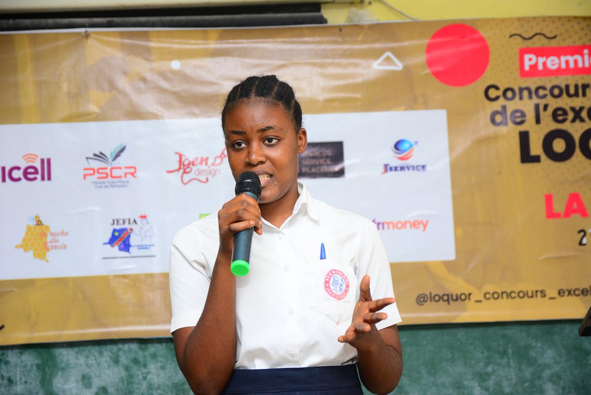 Concoursloquor's tweet photo. 💯💯💯EXETAT💯💯💯

Ntelolo Zamakanda Divine 3ème du concours scolaire féminin Loquor a bénéficié de notre encadrement et est enfin diplômée avec 72%.
Elle est directement engagée dans Masanga Kongo grâce à Palo Corporation.

Félicitations à toi Divine, nouvelle Ambassadrice !!! https://t.co/P0yQcdyW9S