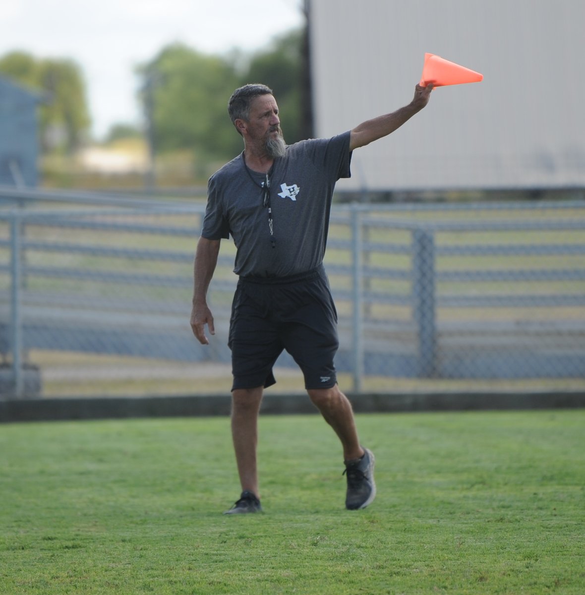 "It's a God deal."

In December, Haskell coach Mitch McLemore was diagnosed with Stage 4 cancer.

Several months later, he's now in remission and hoping to lead the Indians on a deep playoff run.

Feature story on his fight and the community's support: reporternews.com/story/sports/h…