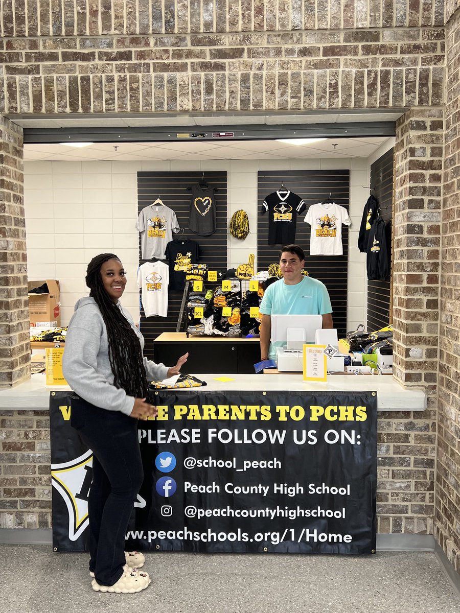school_peach's tweet photo. The Trojan Trading Post is OPEN for business !  Thanks to On The Mark in Byron for outfitting our store with Trojan fan gear and spirit items!  We are adding items daily.   Come see us in the PCHS atrium! https://t.co/AadCgAUR9U