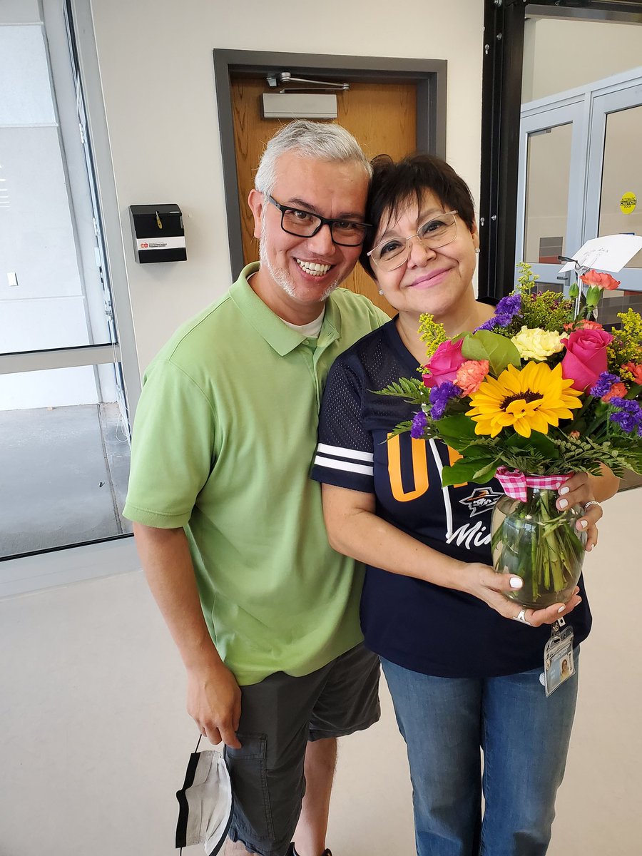 Happy marriage Anniversary to this sweet and beautiful couple. I'm proud to introduce Mr and Mrs Rios- Happy 20 years of marriage 💑 
and so many more...
<a href="/CorinaJCowboys/">Corina Jones</a> <a href="/estelavillalo17/">Estela Villalobos</a> <a href="/BNarbuth_ES/">Fernie Miranda</a> @LOHara_BNES <a href="/AMacias_BNES/">April Macias</a> <a href="/RSeelig_BNES/">Rachael Seelig</a> <a href="/LHerrera_BNES/">Lisa Herrera</a>