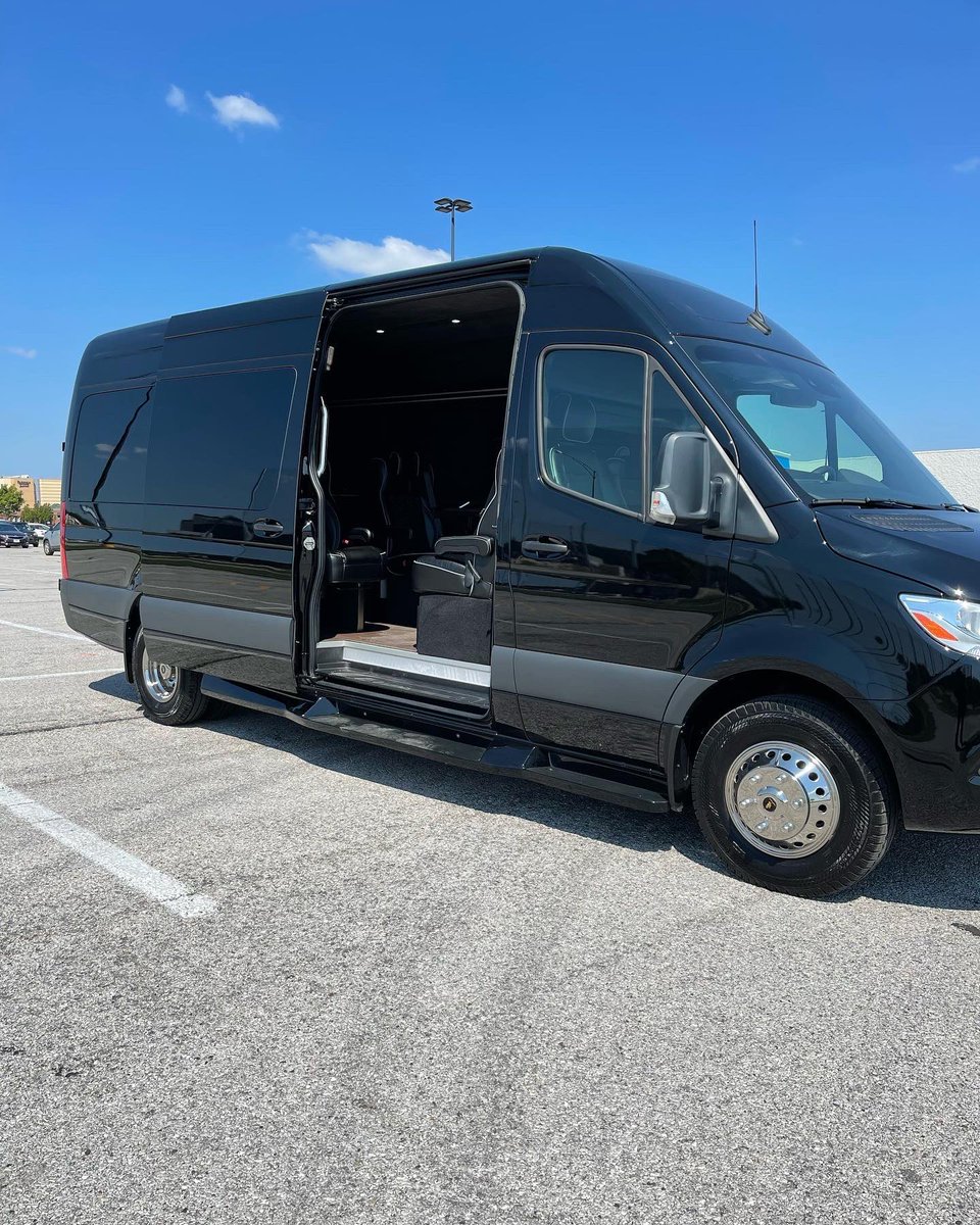 Mr__Ware's tweet photo. Excited to announce my new baby. 2022 Mercedes Benz Sprinter with custom Maybach roof and Lamborghini seats. 

Now available for you’re travel needs. In the Detroit area.  

Text us now at 989-205-9971. 

“Ware 2 luxury services” 
#YoungBlackBusiness alart 
#Detroit https://t.co/dhuhrR57JF
