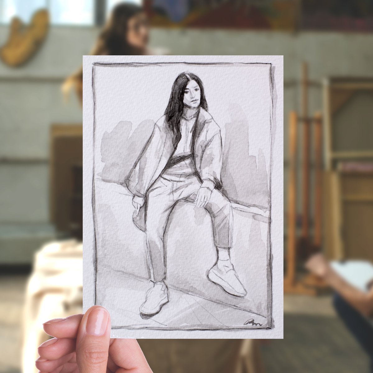 BrettMoffatt's tweet photo. Little concept sketch I did for my portrait of Chanel Contos, Founder and CEO of https://t.co/XUldTeBnIb.Consent. #drawing #artist #sketch #artwork #illustration #painting #sketches #portrait #draws #lifedrawing #storyboard #ink #composition #art #penandink #figurativeart https://t.co/BKUkQAkI6S