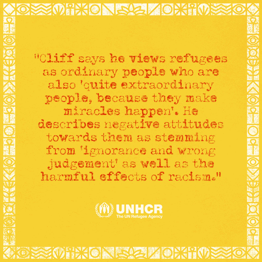 Jimmy Cliff Official (@jimmycliff) on Twitter photo Thank you to the UNHCR (<a href="/UN/">United Nations</a> <a href="/Refugees/">UNHCR, the UN Refugee Agency</a> Agency) for covering 'Refugees' ❤️
Listen to 'Refugees' ⇢ jimmycliff.lnk.to/RefugeesAlbum
Read ⇢ unhcr.org/jimmy-cliff-re… Thank you to the UNHCR (<a href="/UN/">United Nations</a> <a href="/Refugees/">UNHCR, the UN Refugee Agency</a> Agency) for covering 'Refugees' ❤️
Listen to 'Refugees' ⇢ jimmycliff.lnk.to/RefugeesAlbum
Read ⇢ unhcr.org/jimmy-cliff-re…