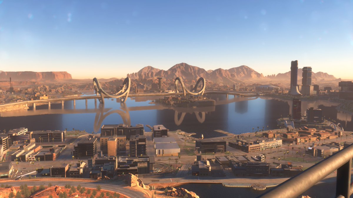 Some nice sights to be seen from the #SantoIlesoSign in the new #SaintsRow game <a href="/SaintsRow/">Saints Row</a> <a href="/DSVolition/">Volition</a> <a href="/deepsilver/">Deep Silver</a> , enjoying the game, hope the minor bugs get patches soon. Reviewers have been a too harsh on this game. It's so fun :)