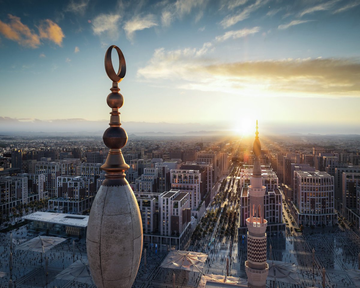 visitalharamain's tweet photo. 🕌 Voici à quoi devrait ressembler Médine d’ici 2030, incha Allah. https://t.co/QSLRLBrSG4