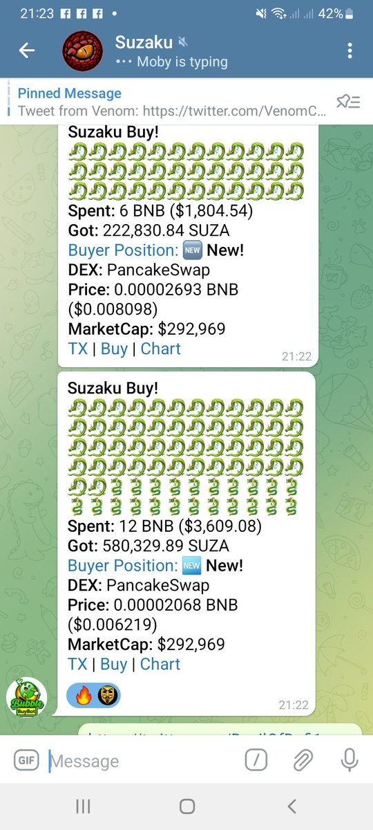 DevilOfDefi1's tweet photo. Come and check out @Suzu_Mg 

Relaunched 5 mins ago  

T/supply: 50,000,000
Max buy: 200,000 tokens
Max wallet: 2,000,000 tokens
Tax: 5% in and out 

Website https://t.co/txLxBc89D6

Telegram https://t.co/OKjYLrhj4z…

#bnb    #c   rypto #nft #1000xgem https://t.co/QQyCVdszUq