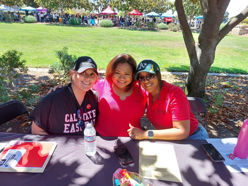 CsuebSvo's tweet photo. Come stop by at the CSUEB Veteran Student Services’ table during the Al Fresco and get free goodies!!! https://t.co/K2rAcQJYV0