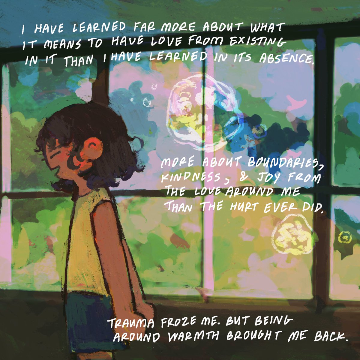 learning pains are different from trauma. the two cannot be confused. (1/2)