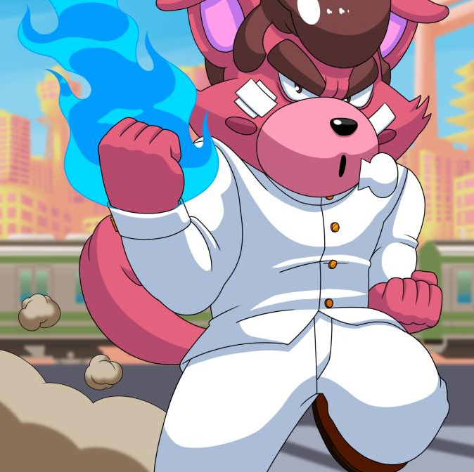 King Squeezes the Trigger, his aim has never been more True

As it fires Gekitaro darts towards King with unfathomable speed, his fist enveloped in an AZUR BLAZE!

Does Geki’s Speed keep him safe from the Blast🔄

OR

Does Kings Blaster find its Target?❤️🤝

📜 for the Loyal