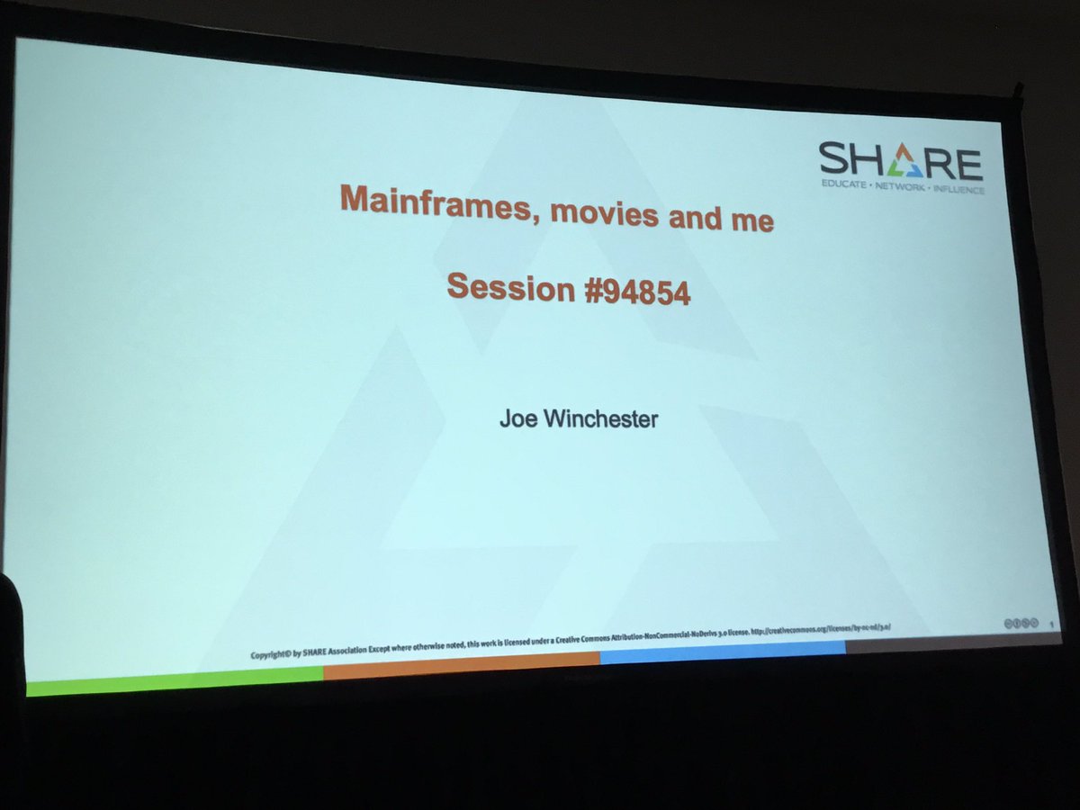 wauerochs's tweet photo. #SHAREcbus organized by @SHAREhq 

Mainframes, Movies and Me: A Journey through Hollywood's Perception of Mainframes, Dance Movies and Aliens

25. Aug 16:00

Joseph Winchester; z STSM

@wauerochs @DATEV
#DATEVBotschafter #DATEVambassador
👁🐝Ⓜ️🏆 #IBMChampion @IBMChampions @IBM https://t.co/vlMA4r6ulG