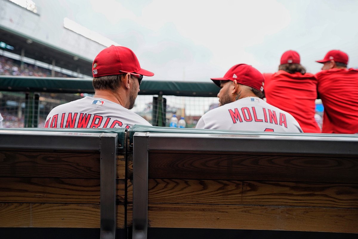 Cardinals's tweet photo. Well brother, we've made a lot of memories here. https://t.co/M6wr6sefFy
