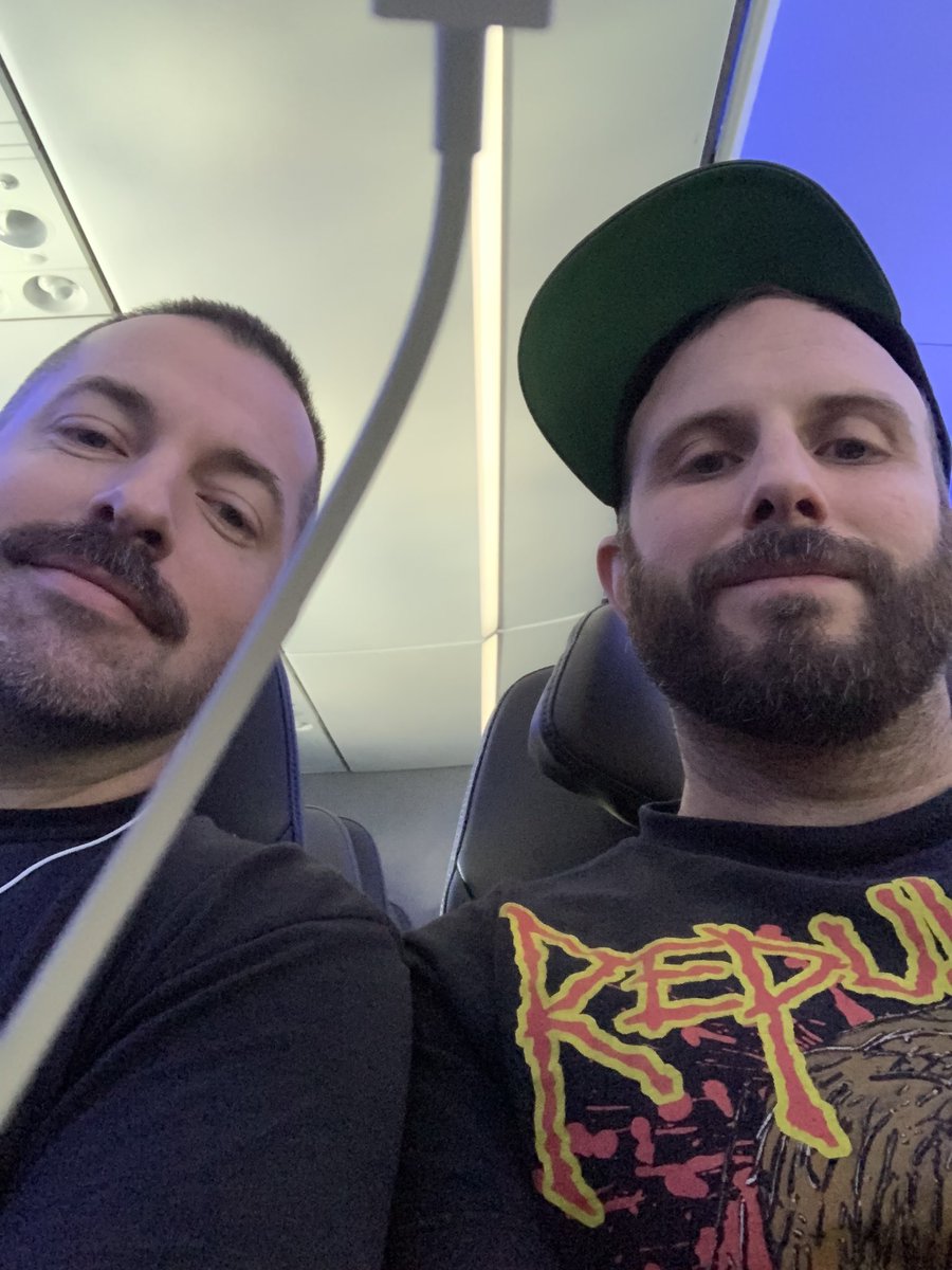 brandon_perras's tweet photo. The trip begins! @saint_drogo @MonsterMakeupCo #joecastro #practicaleffects #sfx #gore #horror #saintdrogo #queerhorror #diyhorror #indiehorror https://t.co/kZ47249Iow