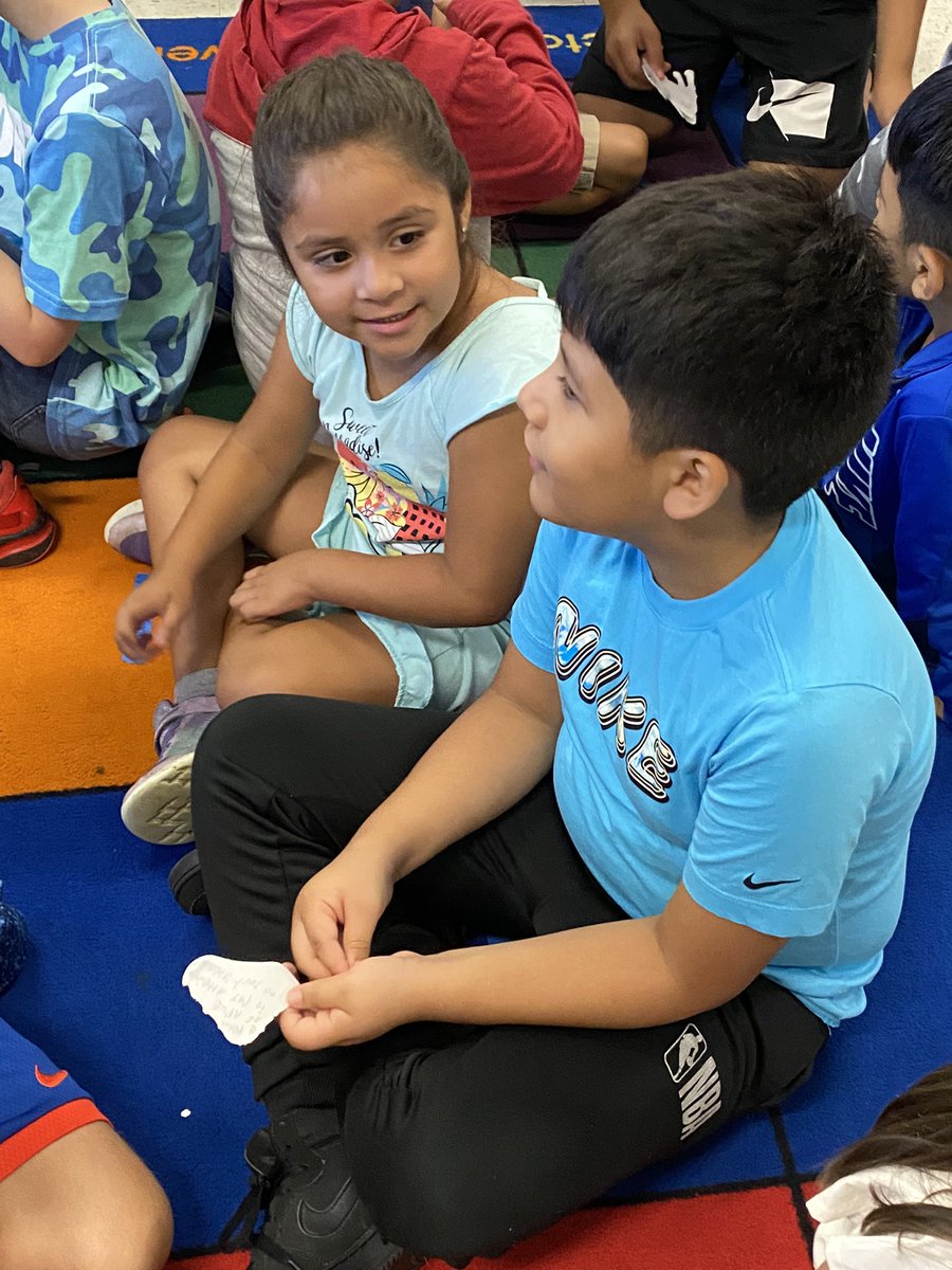 Our 5th graders got the chance to share advice with kindergartens on what it means to be a Husky and why Hasty is the best place on Earth ❤️. <a href="/Hasty_Huskies/">Hasty Fine Arts Acad</a>