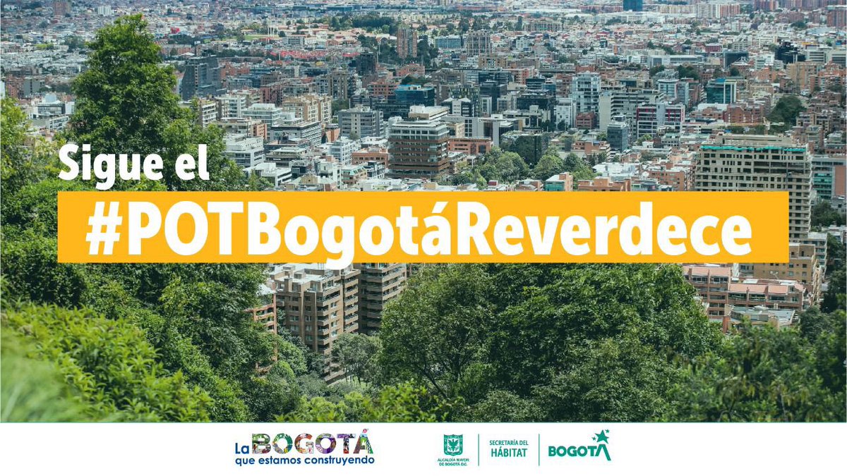 habitatbogota's tweet photo. .@habitatbogota celebra la decisión del Tribunal Administrativo de Cundinamarca que revoca la medida cautelar que había suspendido el #POT.

Sigue el #POTBogotaReverdece y su interés por una ciudad equitativa y sostenible, con vivienda social digna y de calidad. https://t.co/A0seAGqT45