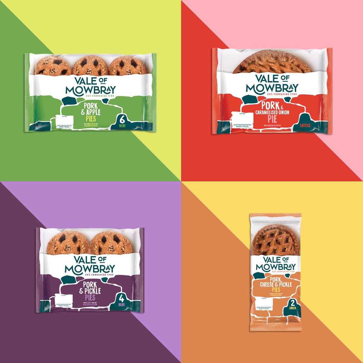 We know, it's like being asked to choose your favourite child, but if you were really pushed, would it be apple, caramelised onion, pickle or cheese &amp; pickle?

#PorkPies #ScotchEggs #FoodOfThePeople #ValeOfMowbray #FoodandDrink