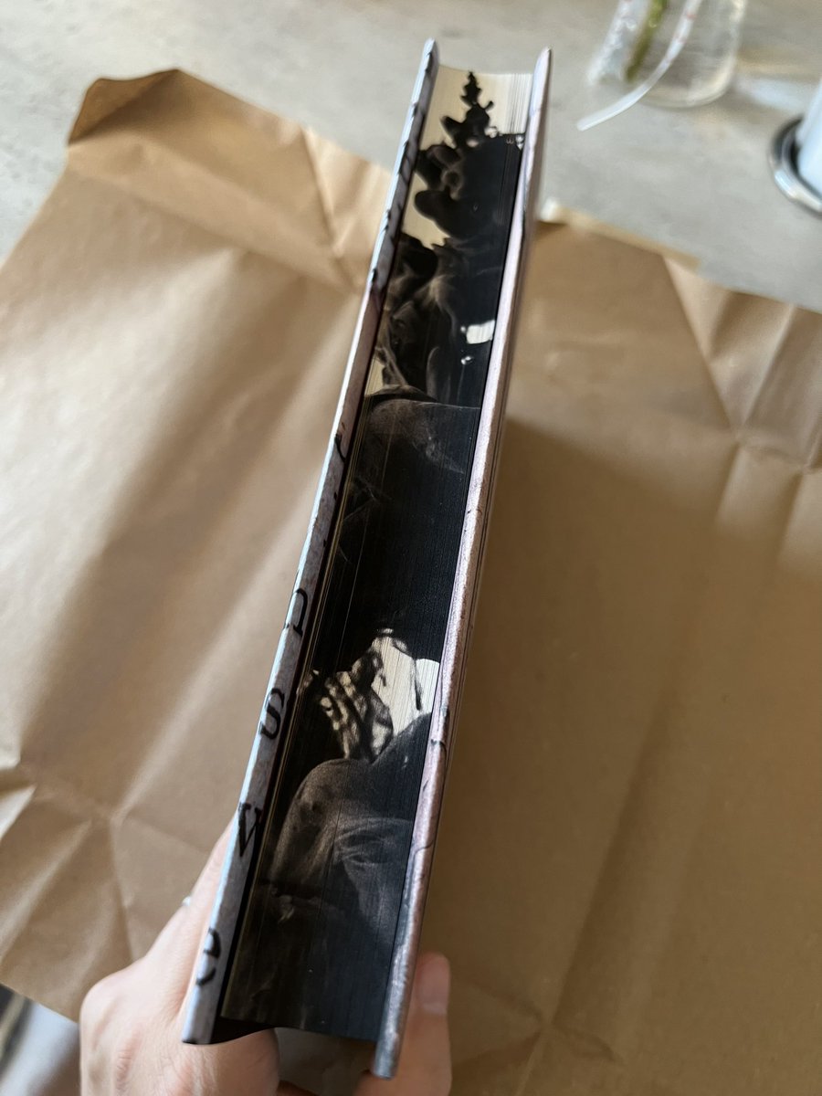 DamFTW's tweet photo. Bon…
Je… juste waouh.
« The Book Eaters » par @Blind_Nycteris chez @binding_broken, c’est visuellement proche de la perfection.
Hâte de le dévorer (krr krr krr) !
#TeamHardback https://t.co/jzgGUFuzAY
