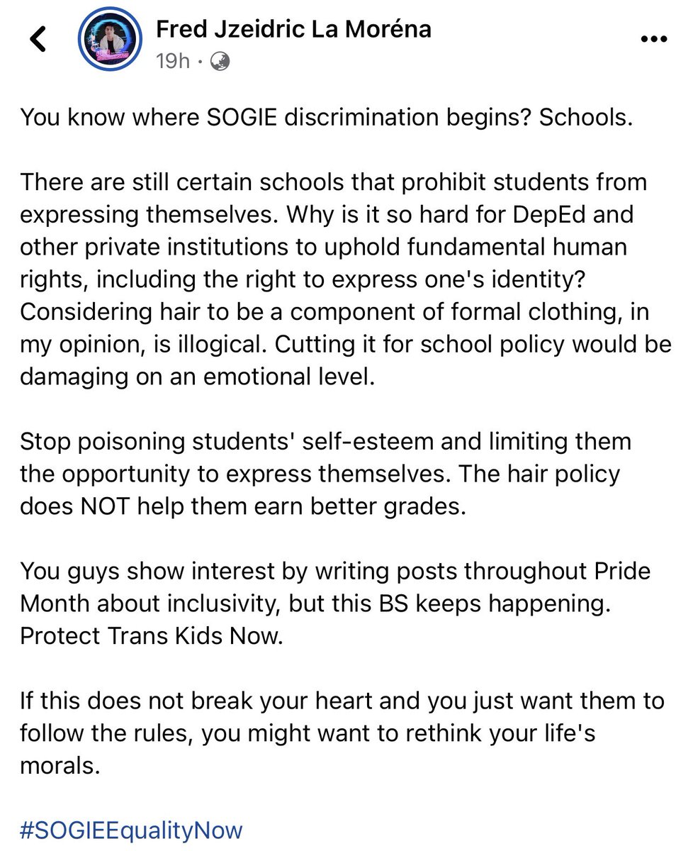 AwraBriguelaaa's tweet photo. 💔 #SOGIEEqualityNow https://t.co/sBTTFEezgO