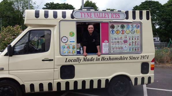 4pm on Sunday - free ice cream at the Rocket Park