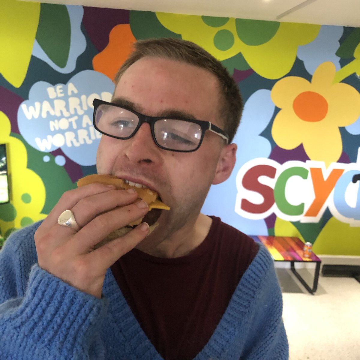 SCYD (@scydteam) on Twitter photo We celebrated National Burger Day in our drop-in today(ā¦with salad š!)
I think we should make this a regular thing!
<a href="/pkcyouthwork/">PKC Youth Work</a> <a href="/cayagyouth/">Cayagyouth</a> <a href="/GannochyTrust/">The Gannochy Trust</a> <a href="/YMCATayside/">YMCA Tayside</a> <a href="/YouthLogos/">Logos Youth Project</a> <a href="/TheBreatheProj/">The Breathe Project</a> <a href="/tweetKYTHE/">KYTHE (Kinross-Shire Youth Enterprise)</a> <a href="/YouthAlyth/">Alyth Youth Partnership</a> We celebrated National Burger Day in our drop-in today(ā¦with salad š!)
I think we should make this a regular thing!
<a href="/pkcyouthwork/">PKC Youth Work</a> <a href="/cayagyouth/">Cayagyouth</a> <a href="/GannochyTrust/">The Gannochy Trust</a> <a href="/YMCATayside/">YMCA Tayside</a> <a href="/YouthLogos/">Logos Youth Project</a> <a href="/TheBreatheProj/">The Breathe Project</a> <a href="/tweetKYTHE/">KYTHE (Kinross-Shire Youth Enterprise)</a> <a href="/YouthAlyth/">Alyth Youth Partnership</a>