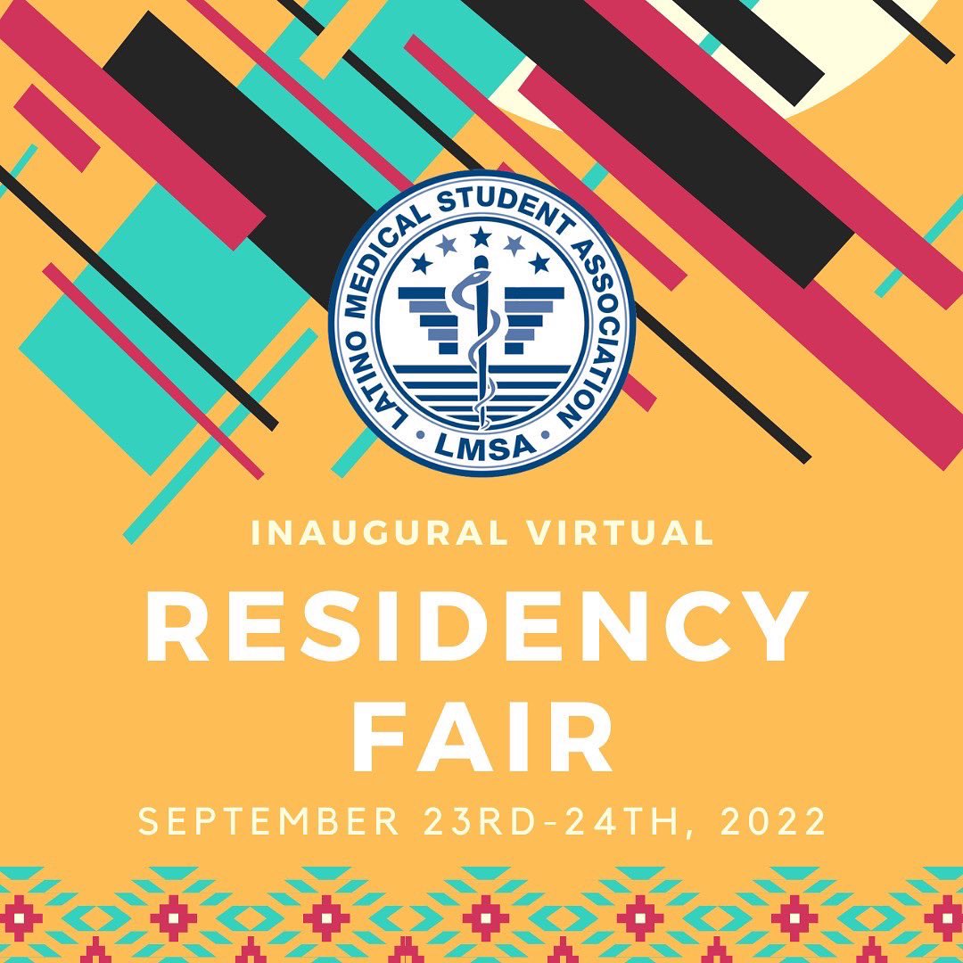 LMSA National (@lmsanational) on Twitter photo Thanks to our amazing sponsors, student registration is now free!
To date, we have over 90 residency programs and 13 specialties across the country and excited to meet you!
More info at the registration link and our LMSA National Instagram. 
tinyurl.com/bdhzhzer Thanks to our amazing sponsors, student registration is now free!
To date, we have over 90 residency programs and 13 specialties across the country and excited to meet you!
More info at the registration link and our LMSA National Instagram. 
tinyurl.com/bdhzhzer
