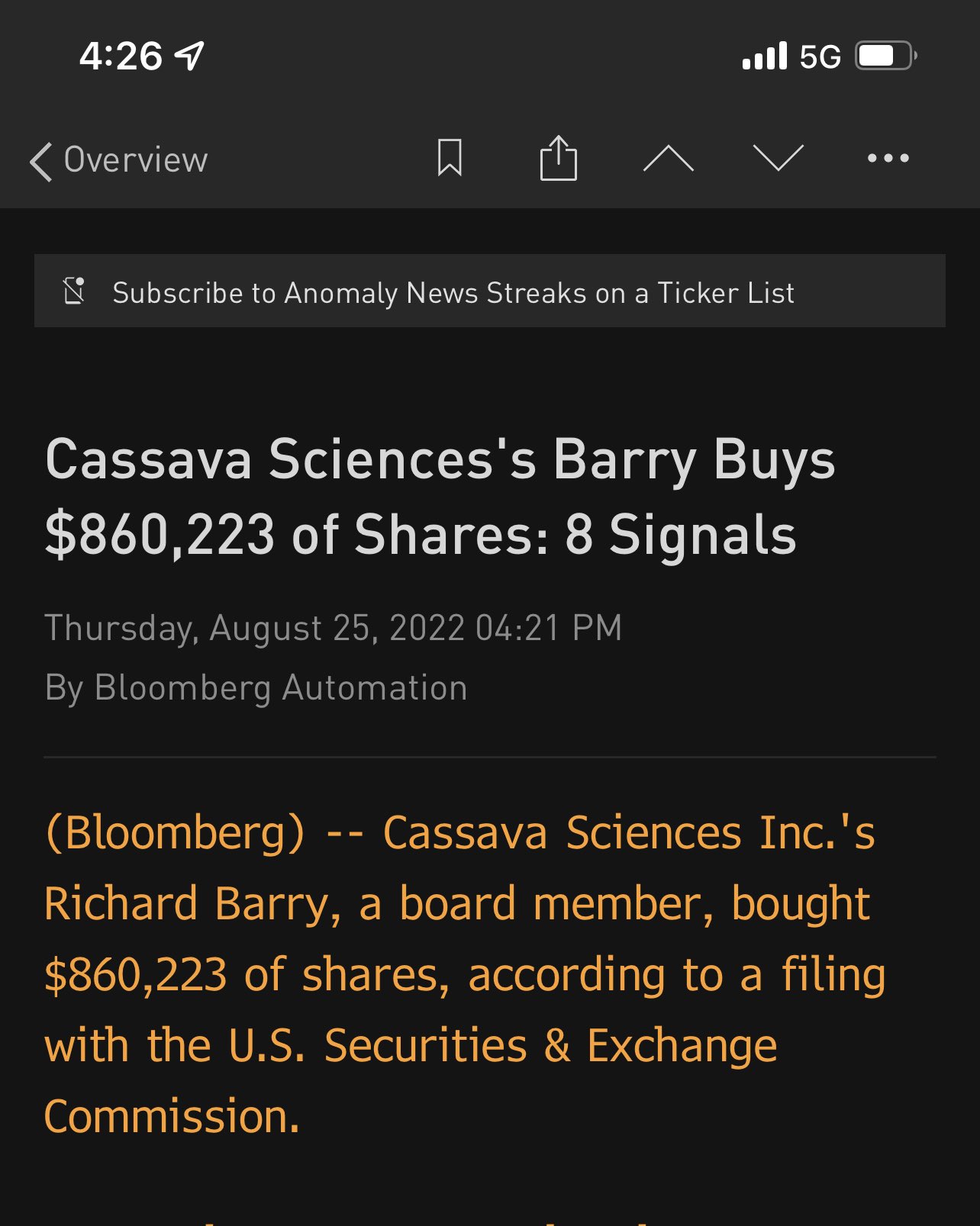 Matt Nachtrab on Twitter "Big inside buy by Richard Barry. He’s on the