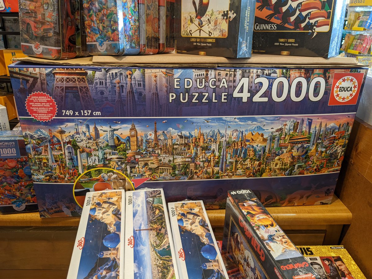 Nick Kapur on Twitter "Mindboggling 42,000piece jigsaw puzzle