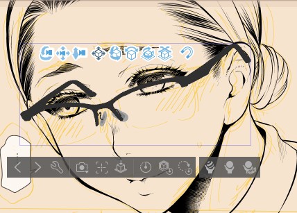 3D素材作ってクリスタにアップしている人には頭があがらないな
背景とかもそうだけれど、特にメガネ。本当助かる。感謝ー!!! 